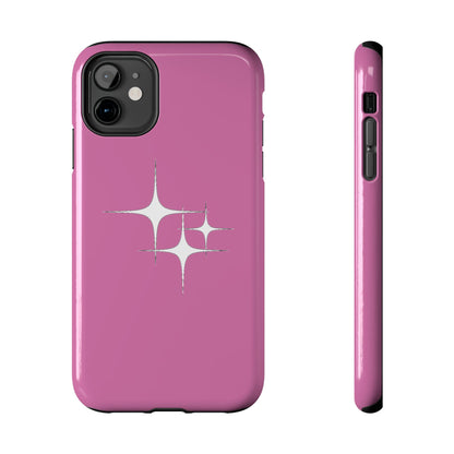 4 Point Star Case Pink