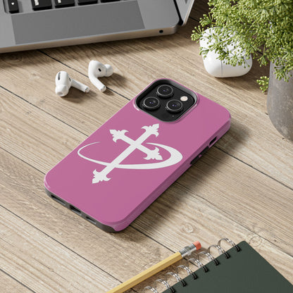 Cross Shooting Star Case Pink