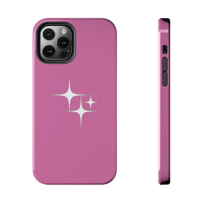 4 Point Star Case Pink