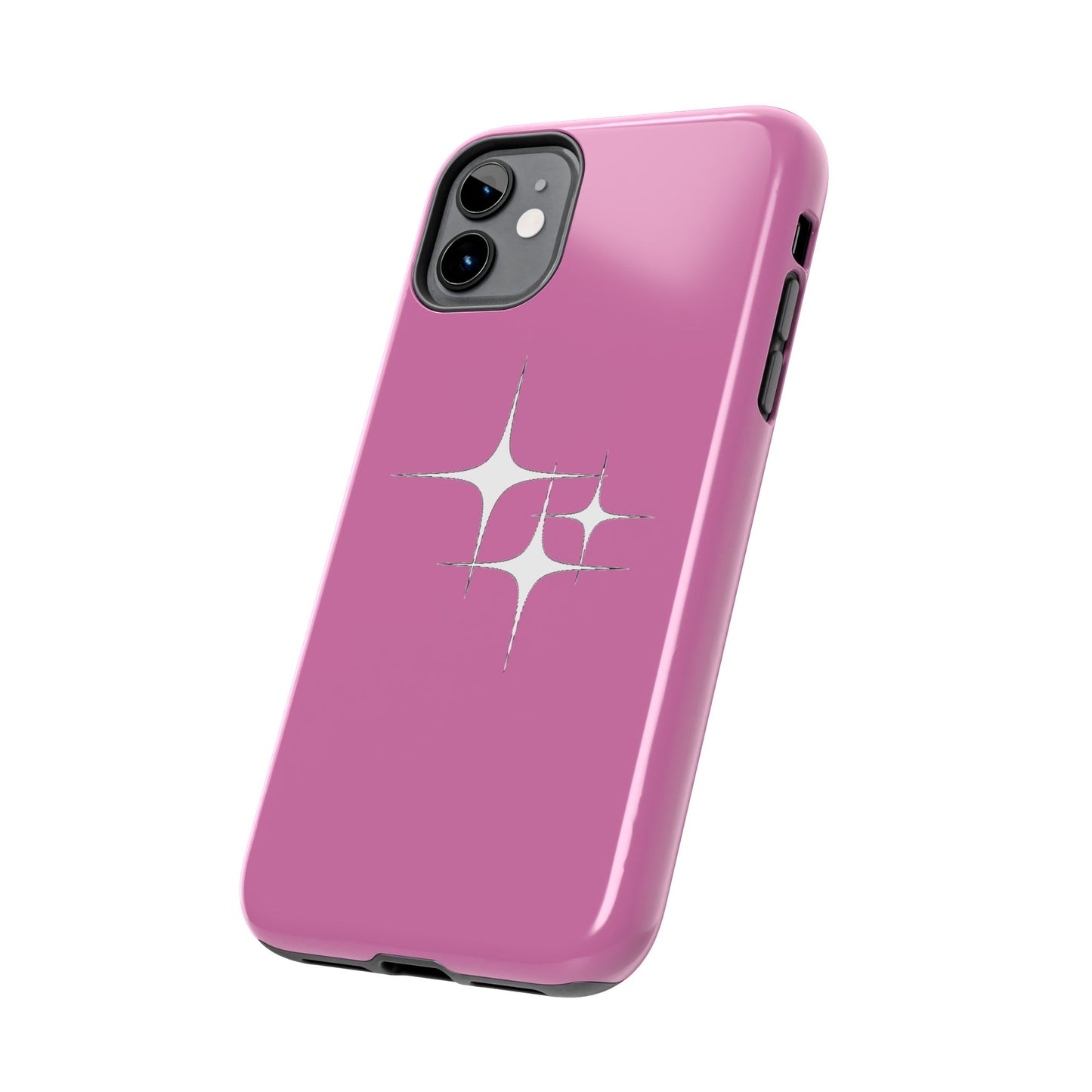 4 Point Star Case Pink