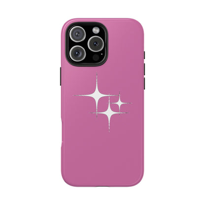 4 Point Star Case Pink