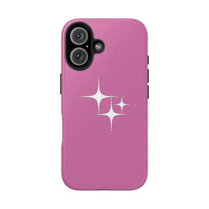 4 Point Star Case Pink