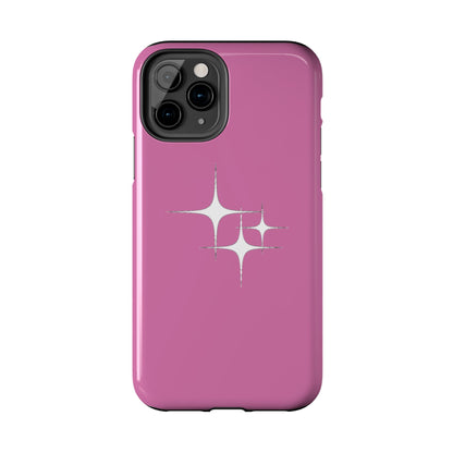 4 Point Star Case Pink