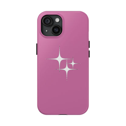 4 Point Star Case Pink