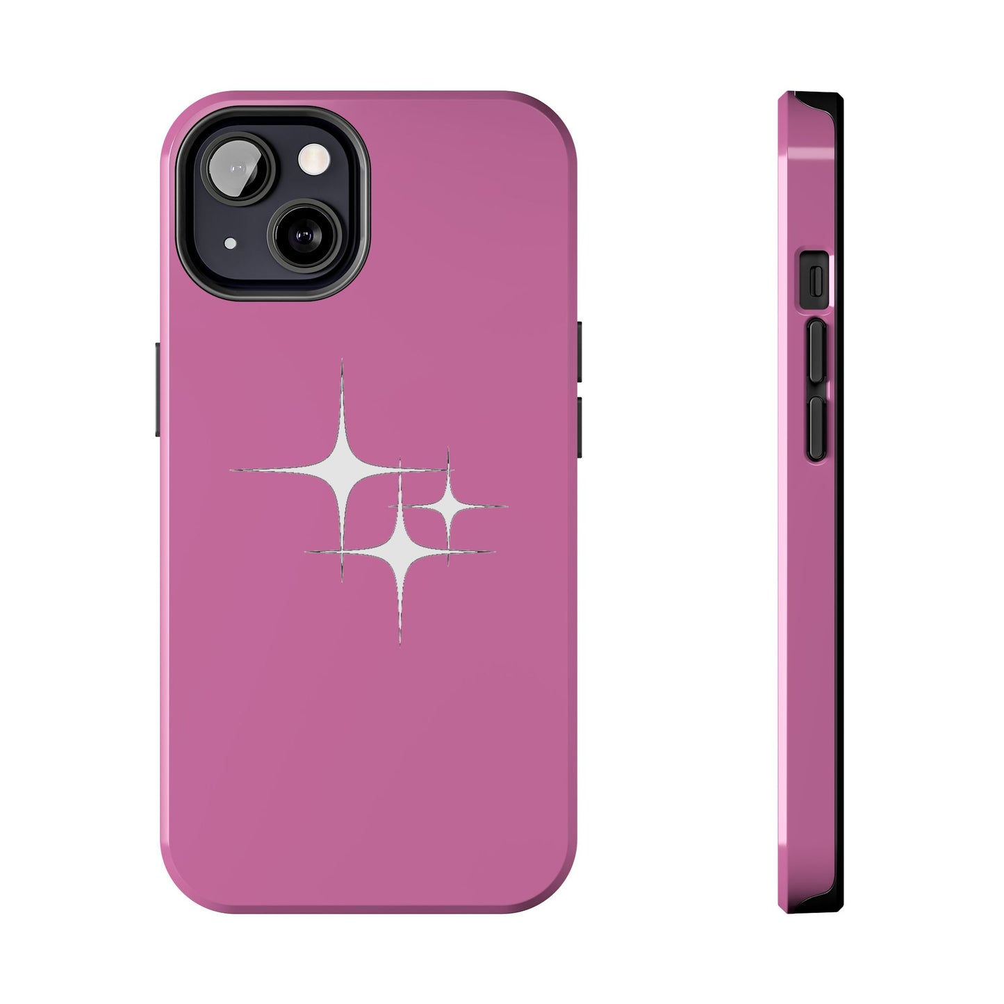 4 Point Star Case Pink