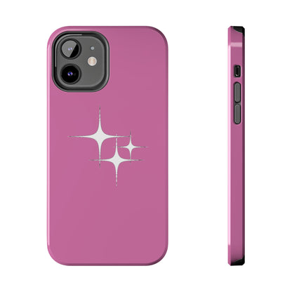 4 Point Star Case Pink