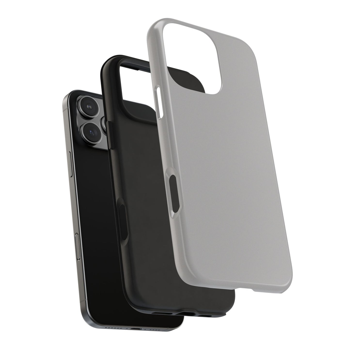 Plain Light Grey Case