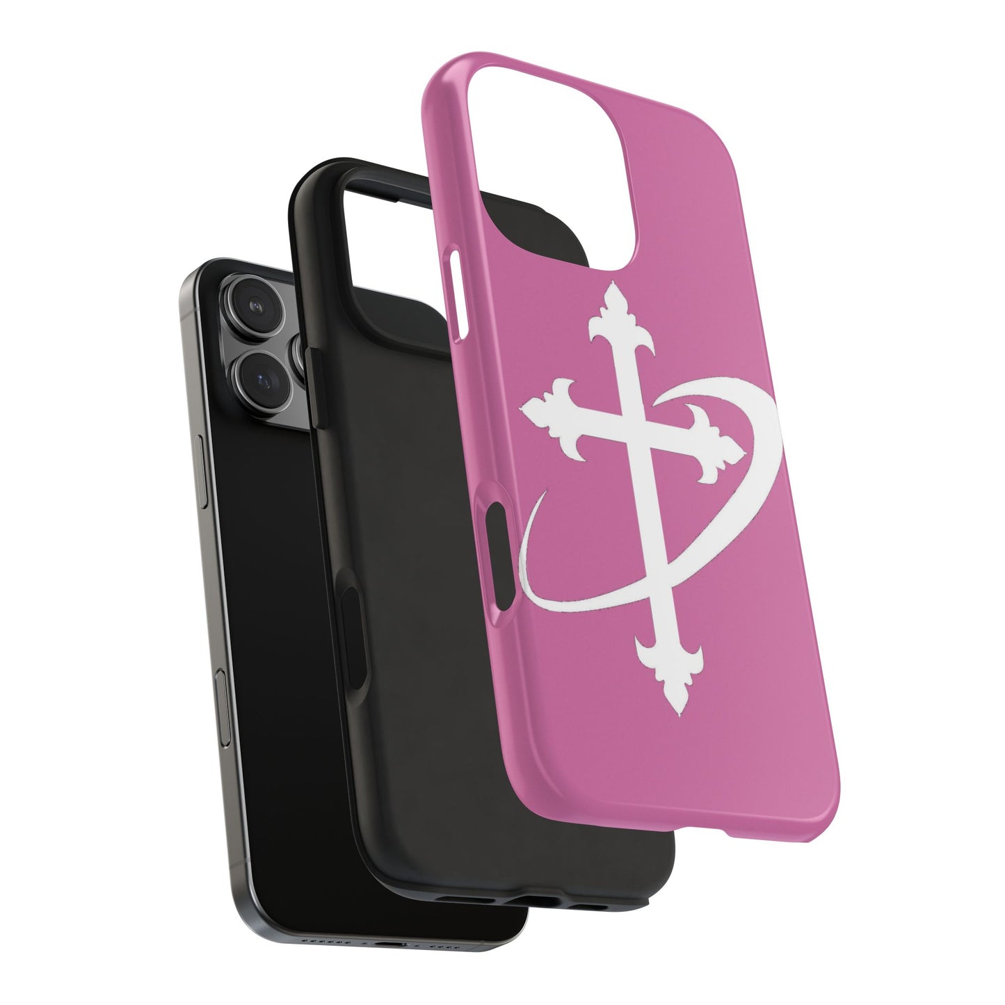 Cross Shooting Star Case Pink