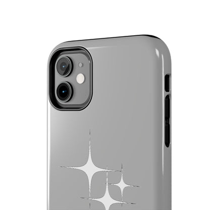 4 Point Star Case Light Grey