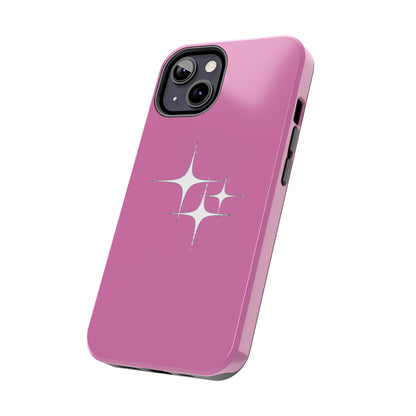 4 Point Star Case Pink