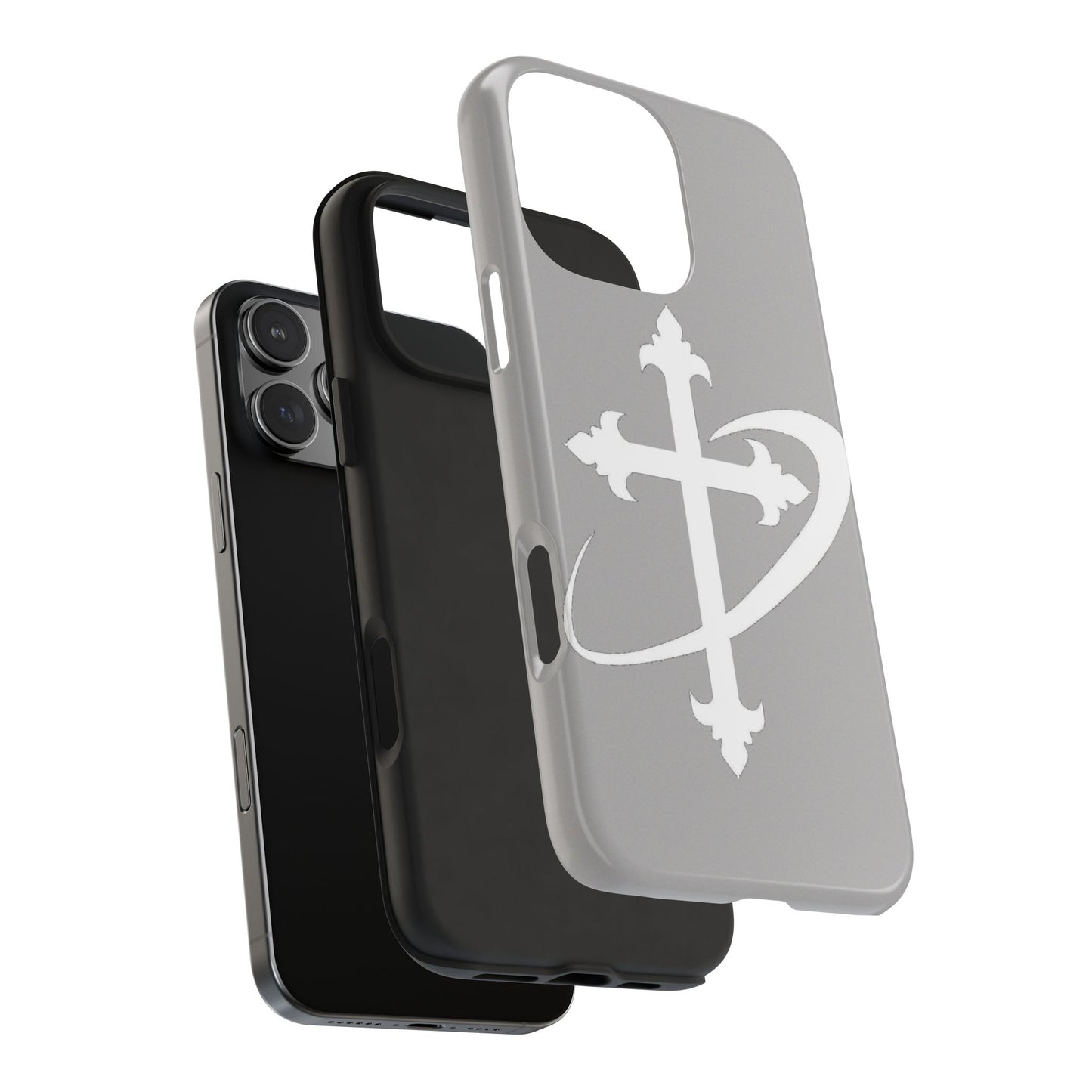 Cross Shooting Star Case Light Grey