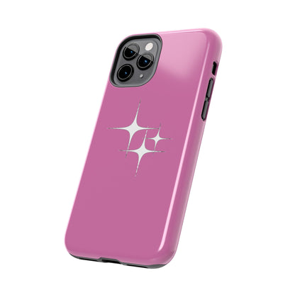 4 Point Star Case Pink