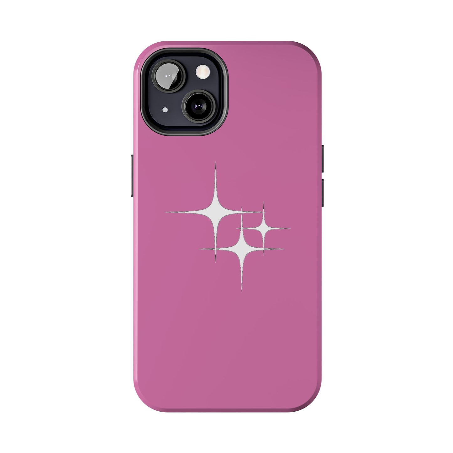 4 Point Star Case Pink