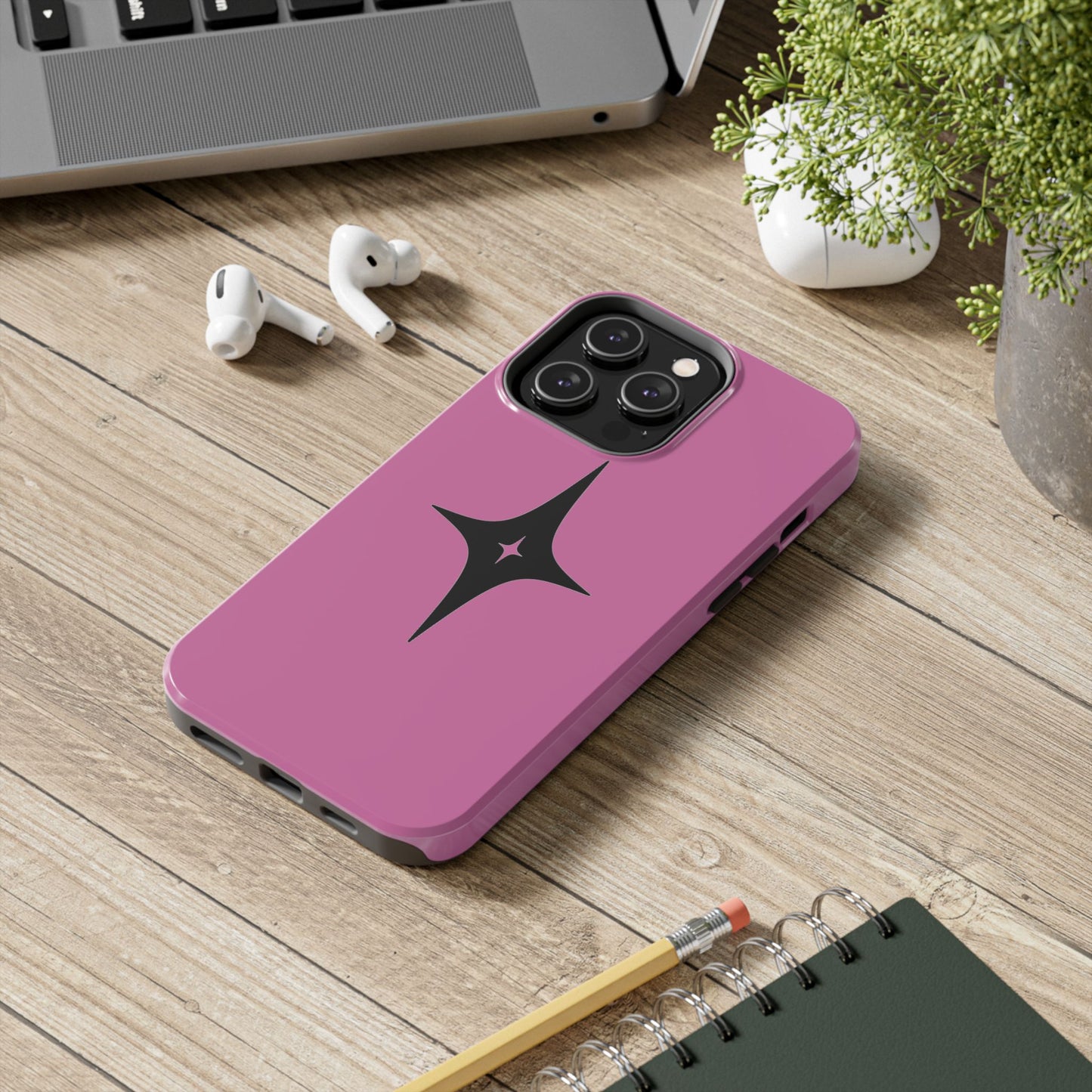 2 Stars Case Pink