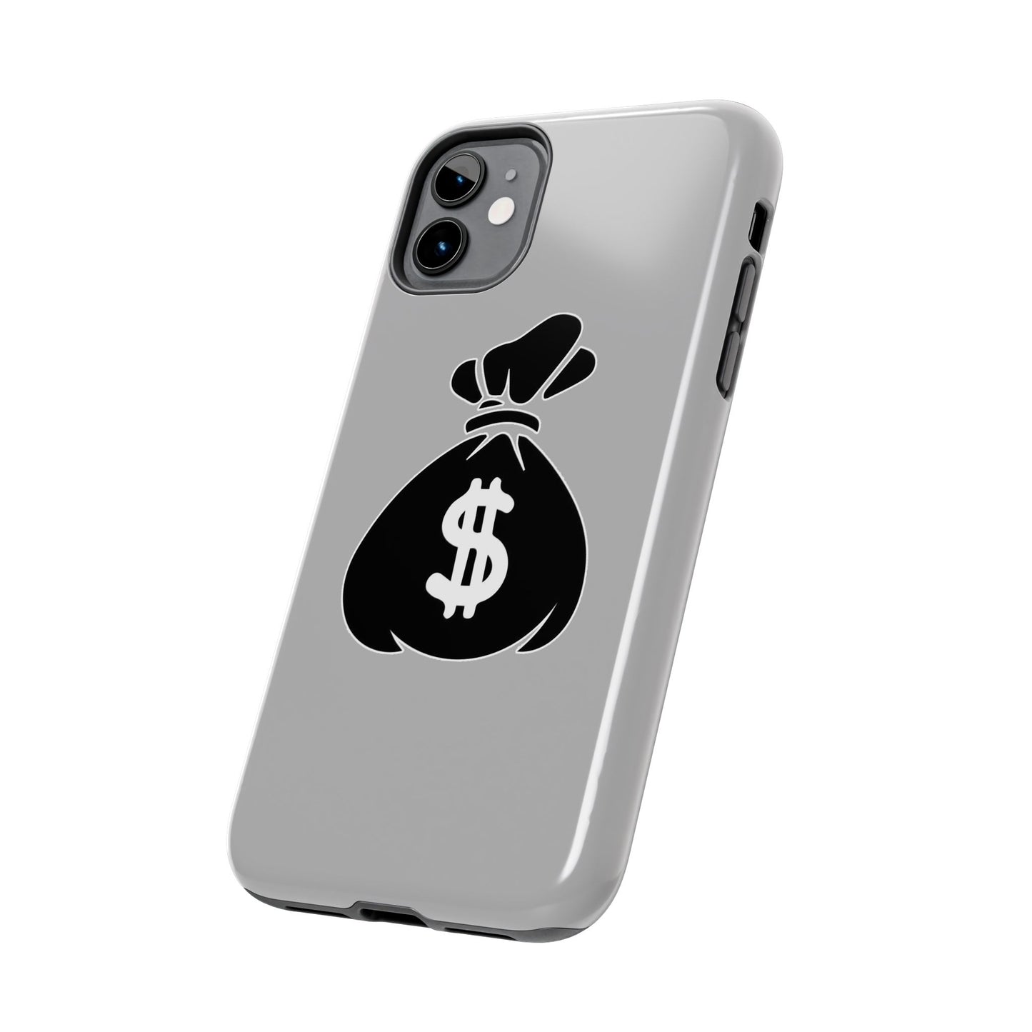 Money Bag Case Light Grey