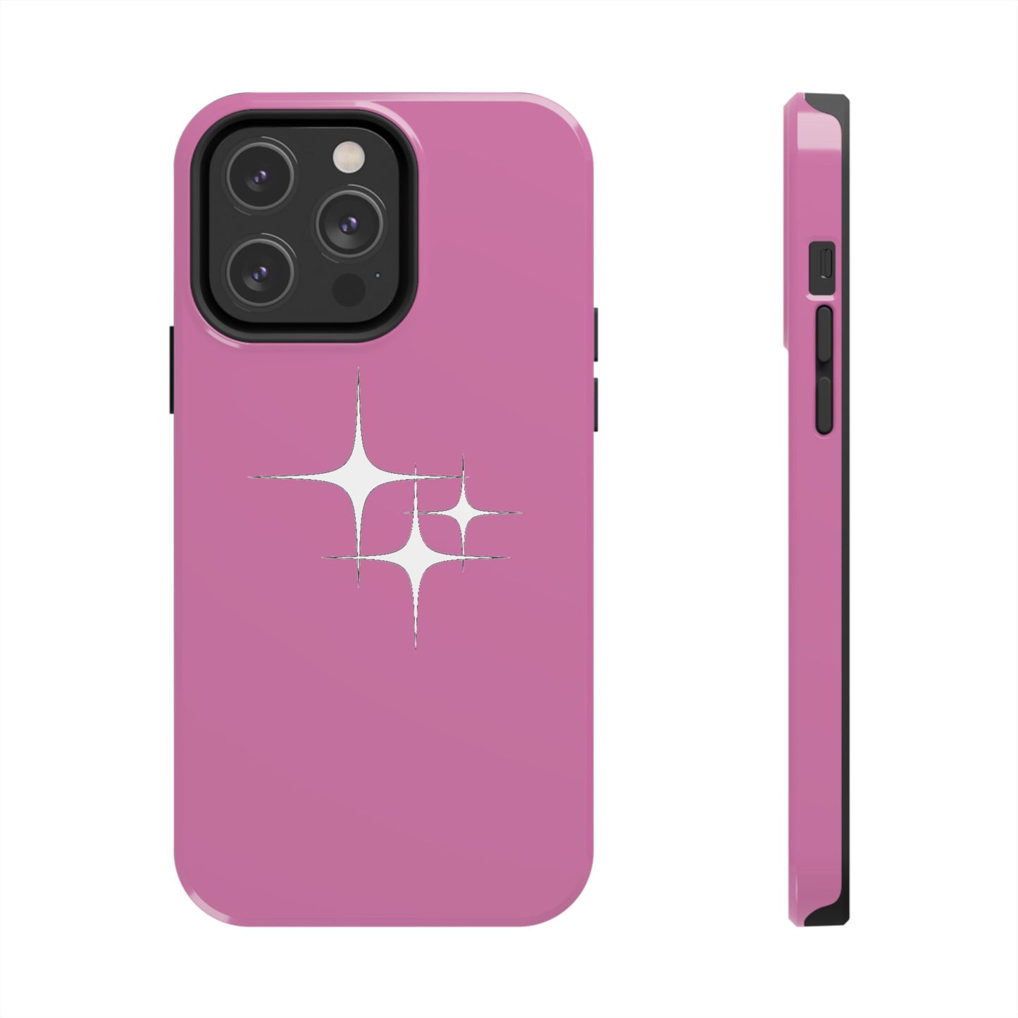 4 Point Star Case Pink