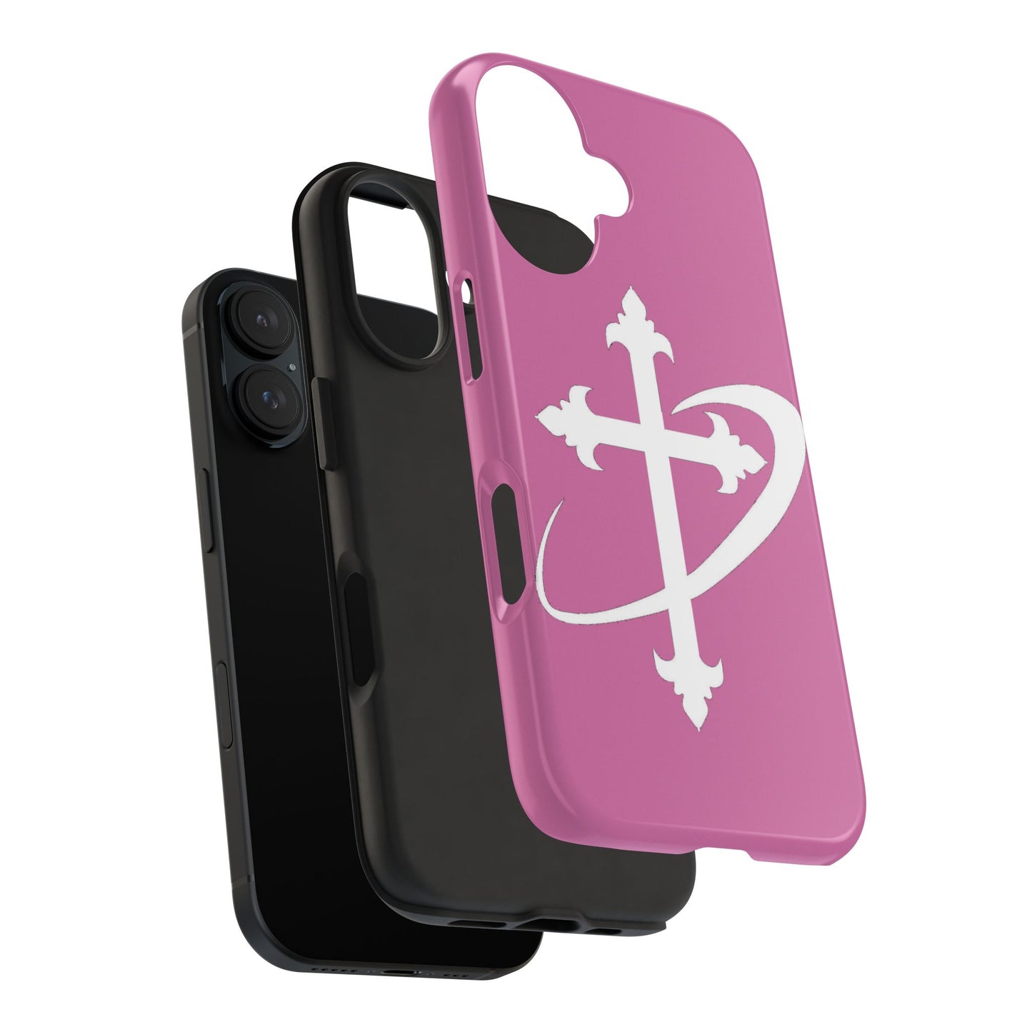 Cross Shooting Star Case Pink