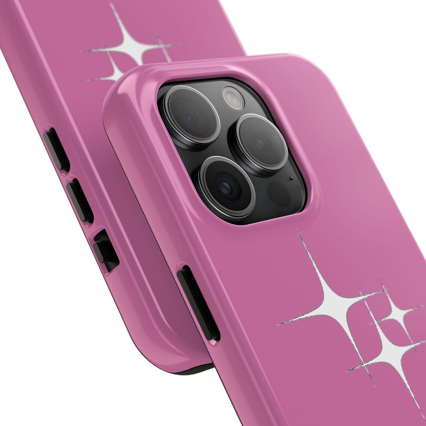 4 Point Star Case Pink