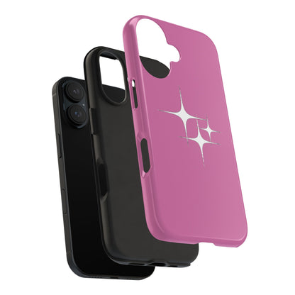 4 Point Star Case Pink