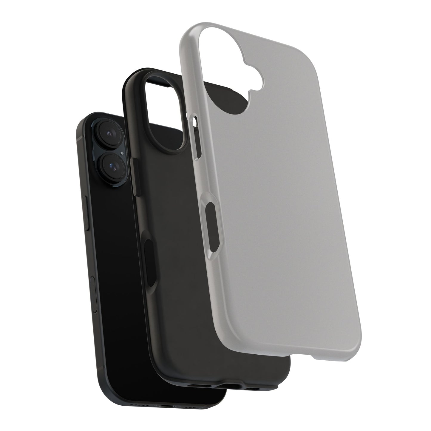 Plain Light Grey Case