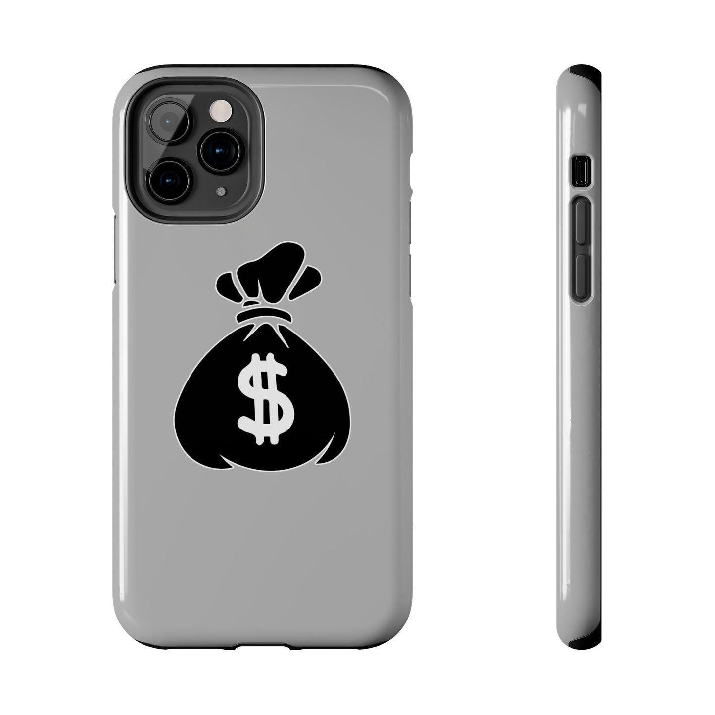 Money Bag Case Light Grey