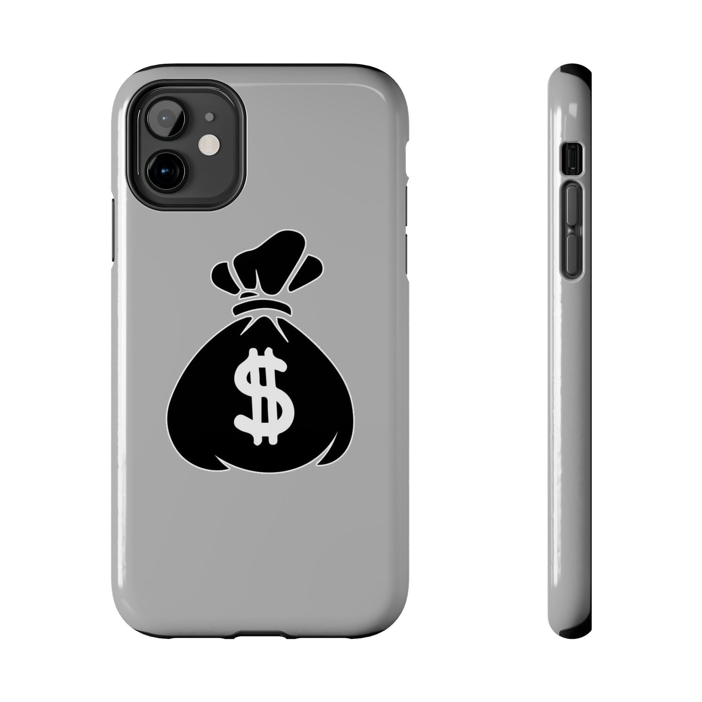 Money Bag Case Light Grey